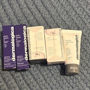 Dermalogica Skincare Set -photometers daily microfiant and gel Travel